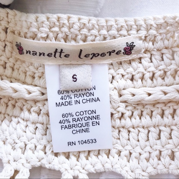 Nanette Lepore || Crochet Skirt - Picture 5 of 6